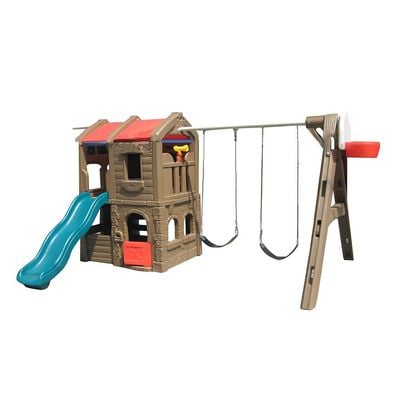 MYTS Kids Pro  Slide And Swings  with climbing wall